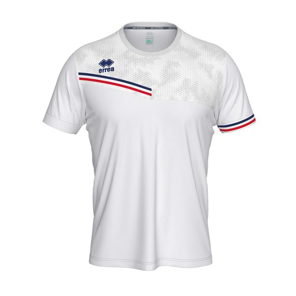 T-Shirt Errea Evan Koszulka Z Krótkim Rękawem Ad Dorośli. Białe koszulki sportowe męskie ERREA, m, bez wzorów, z materiału, sportowe, bez kołnierzyka. Za 202.70 zł.