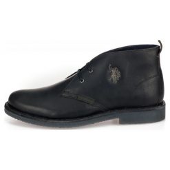 U.S. Polo Assn. Buty Za Kostkę Męskie Must 42 Czarne. Eleganckie półbuty marki U.S. Polo Assn. W wyprzedaży za 259.00 zł.