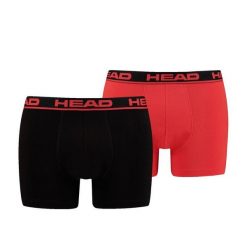 Bokserki męskie Head Basic Boxer 2 Pack. Czarne bokserki męskie Head, l, bez wzorów. Za 75.00 zł.