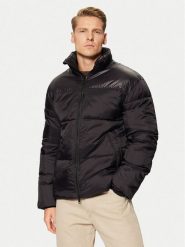 Lindbergh Kurtka zimowa 30-303051 Czarny Relaxed Fit. Czarne kurtki męskie Lindbergh, na zimę, m, bez wzorów, z syntetyku, bez kaptura. Za 449.99 zł.