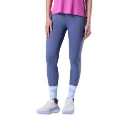 Damskie legginsy Rossignol Sapa. Niebieskie legginsy sportowe damskie Rossignol, bez wzorów, do biegania. Za 455.50 zł.