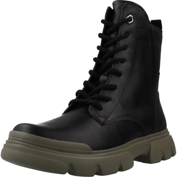Buty GEOX J JUNETTE GIRL Czarny. Czarne trekkingi damskie Geox, trekkingowe. Za 215.99 zł.