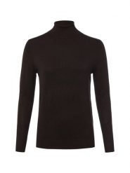 Marie Lund Sweter Kobiety drobna dzianina brązowy, S. Brązowe swetry damskie Marie Lund, s, bez wzorów, z dzianiny, eleganckie, bez kołnierzyka, bez ramiączek, bez kaptura. Za 179.95 zł.