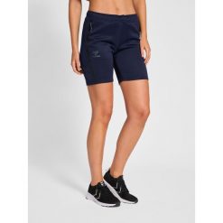 Szorty damskie Hummel Cima Xk. Niebieskie szorty sportowe damskie Hummel, m, bez wzorów, z dresówki, eleganckie, na fitness i siłownię. Za 178.70 zł.