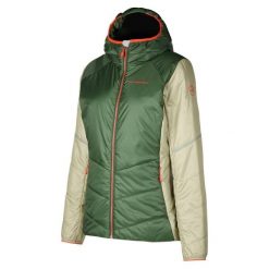 Damska kurtka puchowa La Sportiva Mythic Primaloft. Czerwone kurtki damskie La Sportiva, l, bez wzorów, z materiału, bez kaptura. Za 1,166.50 zł.