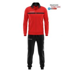 Givova One Polarfleece dres z pełnym zamkiem 4XS (chłopiec). Czarne spodnie sportowe dla chłopców Givova, bez wzorów, z dresówki, sportowe, na jogę i pilates. Za 245.99 zł.