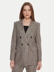 Marella Marynarka Rob 2523046081 Szary Regular Fit. Szare żakiety damskie Marella, bez wzorów, z wiskozy. Za 1,399.00 zł.