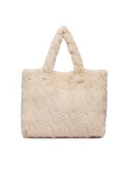 Guess Torebka W6BZ14 W4361 Kremowy. Białe torebki do ręki damskie Guess, z aplikacjami, z materiału, bez dodatków. Za 394.99 zł.