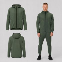 BLUZA MĘSKA TRENINGOWA 4F SPORTOWA ROZPIANA SZYBKOSCHNĄCA KOLOR BRĄZOWY. Brązowe bluzy męskie 4f, l, bez wzorów, z bawełny, bez kaptura, do biegania. Za 199.00 zł.