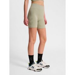 Szorty damskie Hummel HIIT. Szare obuwie sportowe damskie Hummel, bez wzorów, na fitness i siłownię. Za 161.00 zł.