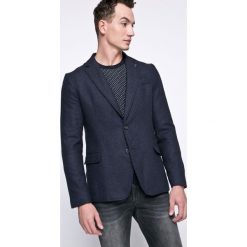 Trussardi Jeans - Marynarka. Szare marynarki męskie TRUSSARDI JEANS, z jeansu. W wyprzedaży za 799.90 zł.