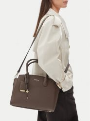 MEXX Torebka CEO-MEXX-S-012-10 Brązowy ciemny. Brązowe torebki do ręki damskie Mexx, bez wzorów, ze skóry, bez dodatków. Za 199.99 zł.