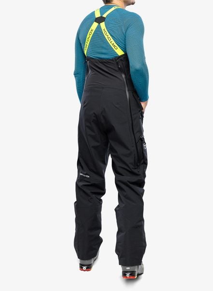 Spodnie skiturowe męskie Ortovox 3L Deep Shell Bib Pants. Czarne spodnie snowboardowe męskie ORTOVOX, l, bez wzorów, z materiału, narciarskie, Dermizax. Za 1,913.99 zł.