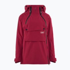 Kurtka snowboardowa damska Colourwear Cake Anorak 2.0. Czerwone kurtki damskie Colourwear, na zimę, m, bez wzorów, z elastanu, bez kaptura. Za 959.99 zł.