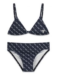 Guess Strój kąpielowy J6GZ31 MC052 Granatowy. Niebieskie stroje kąpielowe dla dziewczynek Guess, z aplikacjami, z syntetyku. Za 174.99 zł.