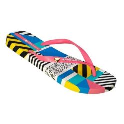 Japonki damskie plażowe do rekreacji Ipanema I love Design. Klapki damskie Ipanema, bez wzorów, z gumy, sportowe, bez obcasa. Za 151.20 zł.