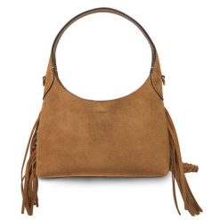 Torebka Coach. Brązowe torebki do ręki damskie Coach, bez wzorów, klasyczne, bez dodatków. Za 1,229.00 zł.