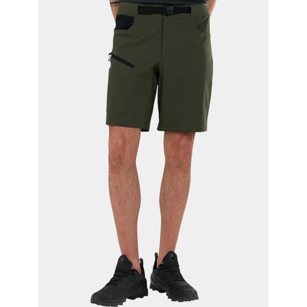 Spodenki trekkingowe męskie Fundango Roger Trekking Short. Czarne krótkie spodenki sportowe męskie Fundango, m, bez wzorów, z poliamidu, trekkingowe. Za 379.90 zł.
