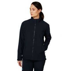 Kurtka uniwersalna damska Helly Hansen Paramont Softshell Jacket W. Niebieskie kurtki damskie Helly Hansen, uniwersalny, bez wzorów, z softshellu, bez kaptura, trekkingowe. W wyprzedaży za 513.50 zł.