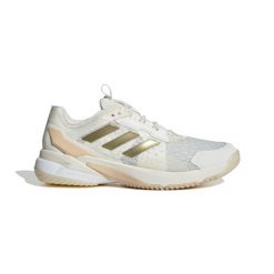 Damskie buty halowe adidas Crazyflight 6. Białe obuwie sportowe damskie Adidas, bez wzorów, do siatkówki. Za 613.50 zł.