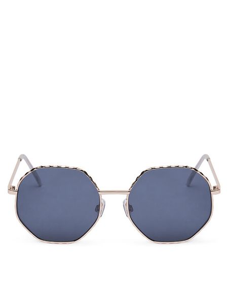 JENNY Okulary przeciwsłoneczne 4WF-006-SS25 Brązowy. Brązowe okulary przeciwsłoneczne damskie Jenny. Za 49.99 zł.