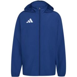 Kurtka męska adidas Entrada 26 Multi. Niebieskie bluzy męskie Adidas, l, bez wzorów, do piłki nożnej. Za 121.99 zł.