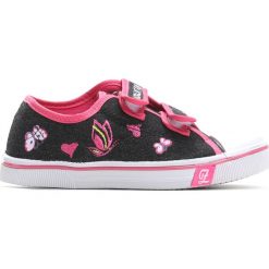 Czarne Trampki Pink Mountain. Trampki i tenisówki dziewczęce marki Born2be. Za 39.99 zł.