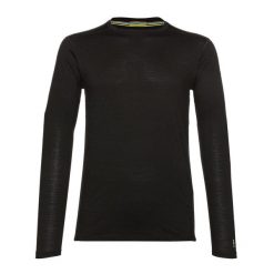 Koszulka męska Smartwool Classic All-Season Merino Base Layer Long Sleeve. Czarne bluzki z długim rękawem męskie Smartwool, m, bez wzorów, z wełny, bez kołnierzyka, bez ramiączek, trekkingowe. Za 281.99 zł.