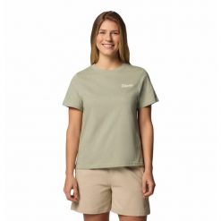 Columbia Koszulka Rolling Bend 2120021348. Zielone t-shirty damskie Columbia, s, bez wzorów, bez kołnierzyka. Za 89.99 zł.