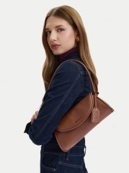 HUGO Torebka 50562952 Brązowy. Brązowe torebki do ręki damskie Hugo, bez wzorów, ze skóry, bez dodatków. Za 381.99 zł.