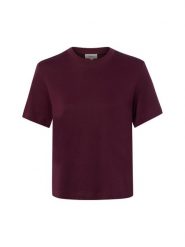 S.Oliver Koszulka Kobiety Bawełna (100%) lila, 38. T-shirty damskie S.Oliver, s, bez wzorów, z bawełny, bez kołnierzyka. Za 89.95 zł.