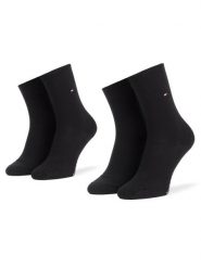 Tommy Hilfiger Skarpety długie 371221 r. 39/42r Czarny. Czarne skarpety męskie Tommy Hilfiger, bez wzorów, z materiału. Za 59.99 zł.