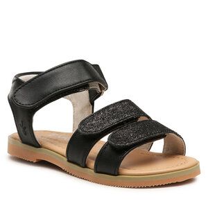 Sandały EMU Australia. Czarne sandały dziewczęce Emu Australia, bez zapięcia. Za 229.99 zł.