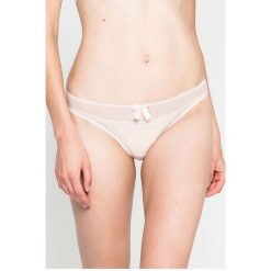 Guess Jeans - Stringi. Szare stringi damskie Guess Jeans, z elastanu. W wyprzedaży za 29.90 zł.
