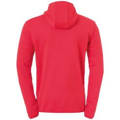 Bluza z kapturem Uhlsport Essential. Czerwone bluzy męskie Uhlsport, xl, bez wzorów, z bawełny, z kapturem, na fitness i siłownię. Za 212.65 zł.