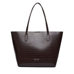Torebka Nine West. Brązowe torebki do ręki damskie Nine West, bez wzorów, bez dodatków. Za 279.99 zł.