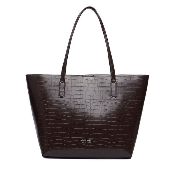Torebka Nine West. Brązowe torebki do ręki damskie Nine West, bez wzorów, bez dodatków. Za 279.99 zł.