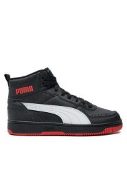 Puma Sneakersy Rebound Joy Jr 374687 31 Biały. Białe buty sportowe chłopięce Puma, bez wzorów, ze skóry, bez zapięcia. Za 209.99 zł.