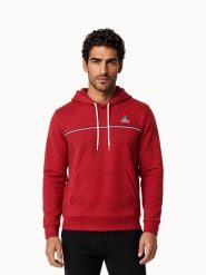 Bluza z kapturem Le Coq Sportif Tri SP. Białe bluzy sportowe męskie le coq sportif, xl, bez wzorów, z materiału, z kapturem. Za 421.00 zł.