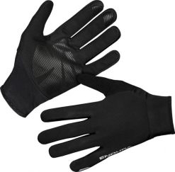 Rękawiczki rowerowe męskie Endura FS260-Pro Thermo reflective. Czarne rękawiczki męskie ENDURA, bez wzorów, z elastanu. Za 129.99 zł.