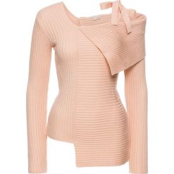 Sweter bonprix bladoróżowy. Swetry damskie bonprix. Za 49.99 zł.