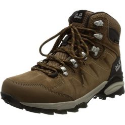 Buty trekkingowe damskie Jack Wolfskin Refugio Texapore Mid. Brązowe trekkingi damskie Jack Wolfskin. Za 479.99 zł.