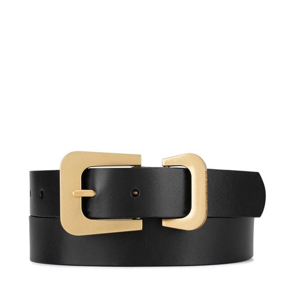 Pasek Damski GINO ROSSI. Czarne paski damskie Gino Rossi, bez wzorów. Za 129.99 zł.