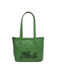 KARL LAGERFELD Torebka B2W30206 Zielony. Zielone torebki do ręki damskie KARL LAGERFELD, bez wzorów, ze skóry, bez dodatków. Za 1,499.00 zł.