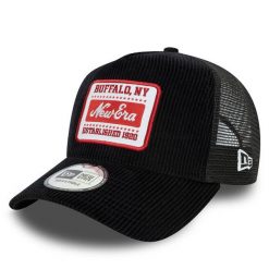 Czapka z daszkiem New Era. Czarne czapki i kapelusze damskie New Era, bez wzorów. Za 109.99 zł.