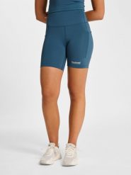 Szorty damskie Hummel Hiit Intensity. Niebieskie szorty damskie Hummel, m, bez wzorów, z poliesteru. Za 173.50 zł.