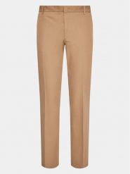 Boss Spodnie materiałowe Kaito1_T 50487754 Beżowy Slim Fit. Brązowe spodnie materiałowe męskie Boss, m, bez wzorów, z bawełny. Za 599.99 zł.