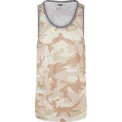 Tank top w kamuflażu Urban Classics. Zielone t-shirty męskie Urban Classics, l, bez wzorów, z dżerseju, klasyczne, bez kołnierzyka. Za 84.65 zł.