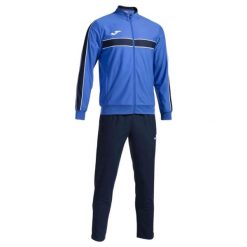 Bluza Polarowa Joma Victory Niebieska. Niebieskie bluzy męskie Joma, m, bez wzorów, z dresówki, bez kaptura, do piłki nożnej. W wyprzedaży za 230.00 zł.