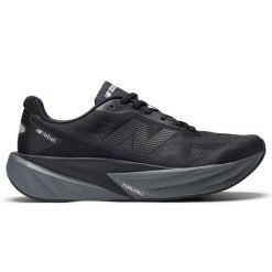 Buty męskie New Balance FuelCell Rebel v5 MFCXLC5 – czarne. Czarne buty sportowe męskie New Balance, z gumy, bez zapięcia, do biegania. Za 749.99 zł.